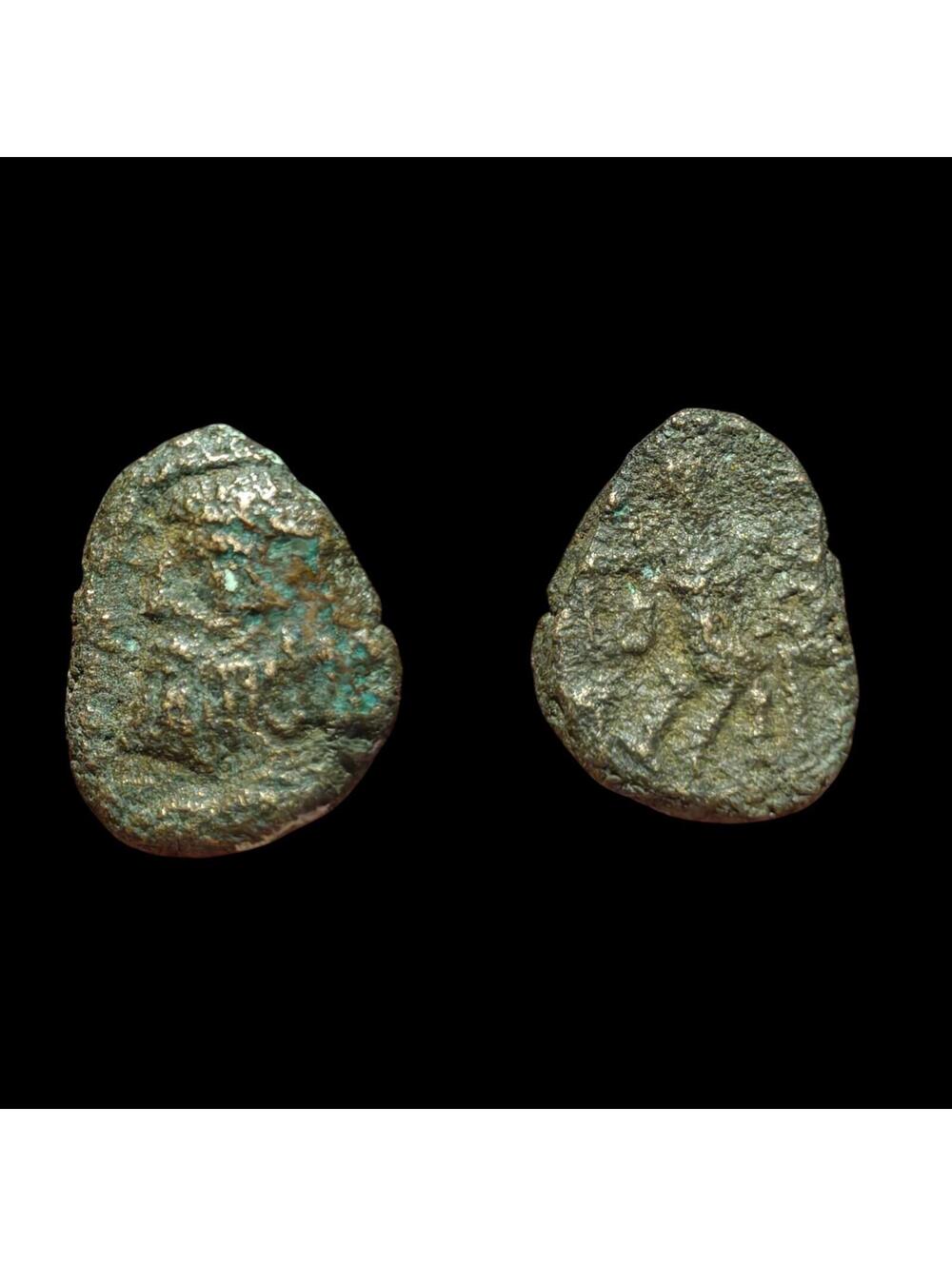 Indo-Parthian KingdomÆ Drachm - Sanabares II AΠο